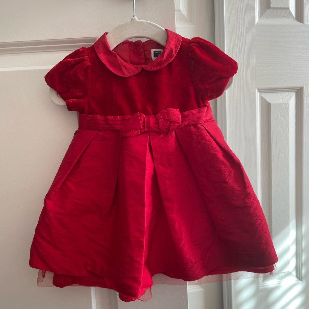 Janie and Jack Vibrant Red Formal Dress